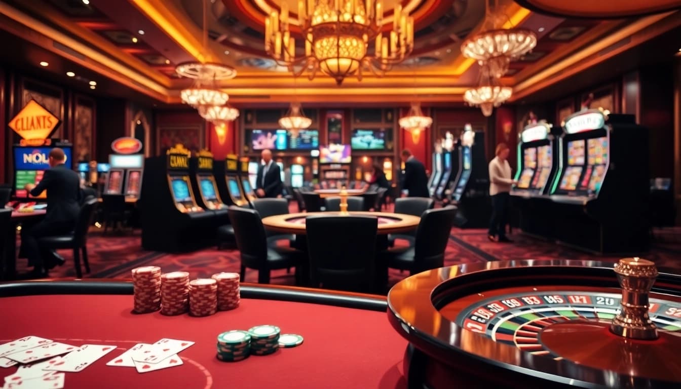 Découvrez le frisson du casino en ligne argent réel France avec des tables de jeu luxueuses et des machines à sous.