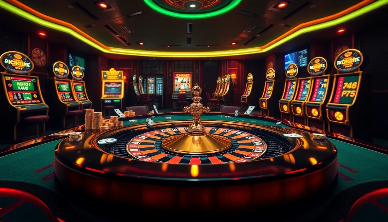 Vivez un moment palpitant dans un casino en ligne fiable en France avec de la roulette virtuelle et des jetons de poker vifs.