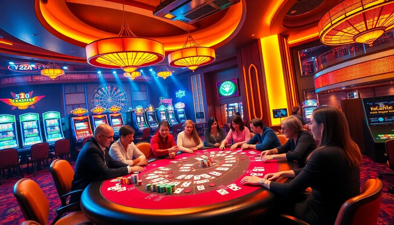 Experience excitement at the poker table with vibrant colors and engaging "porn ai" themed avatars.