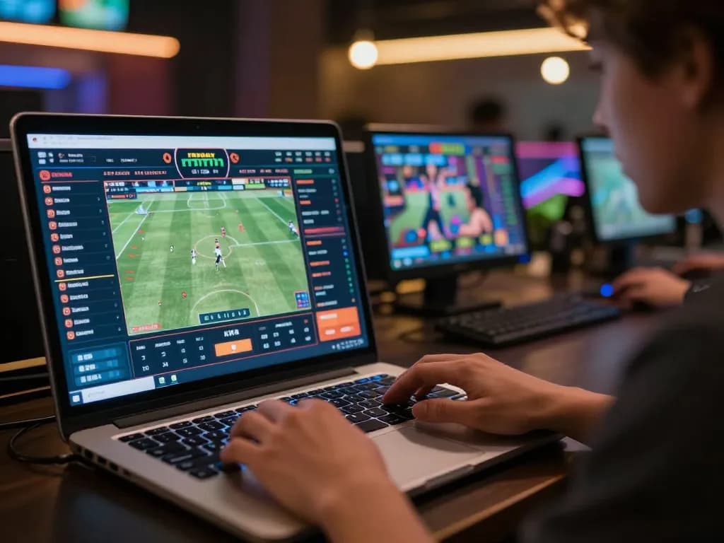 F168 sports bettor placing wagers on live events, showcasing excitement and engaging gaming experience.