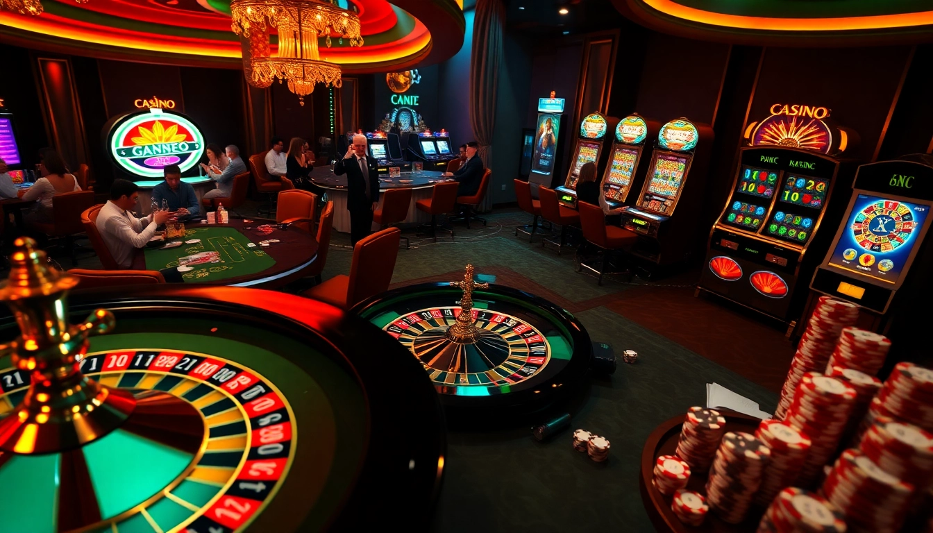 Vivez l'excitation du casino en ligne Français 2026 avec des tables de jeu palpitantes et des intérieurs luxueux.