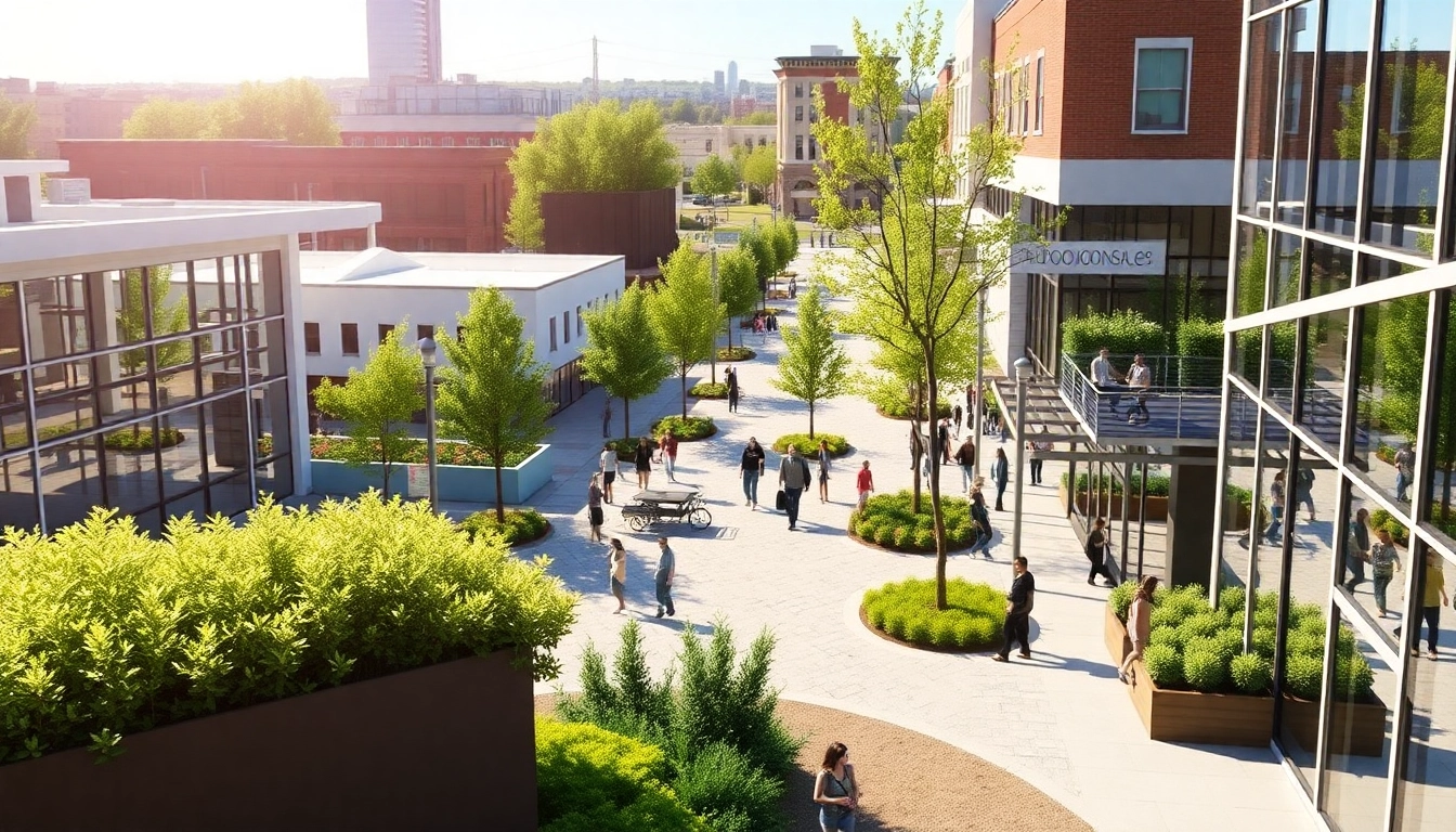 Revitalized North Main Makeover project featuring modern architecture and inviting landscapes.