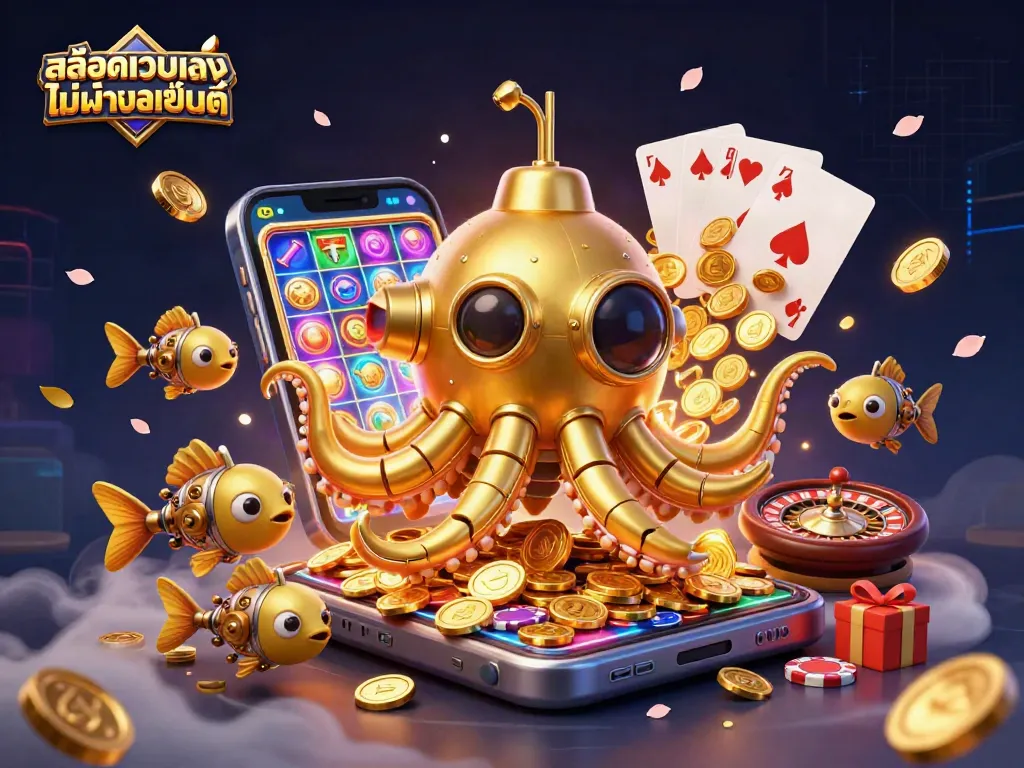 สล็อตเว็บตรงไม่ผ่านเอเย่นต์ ดื่มด่ำกับโลกของคาสิโนด้วยการเล่นเกมส์สล็อตที่น่าตื่นเต้น