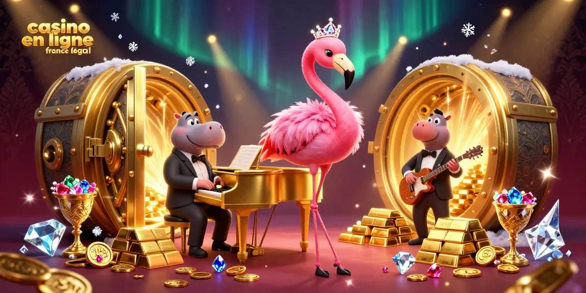 Profitez de l'excitation des jeux avec un casino en ligne légal en France et des trésors scintillants.