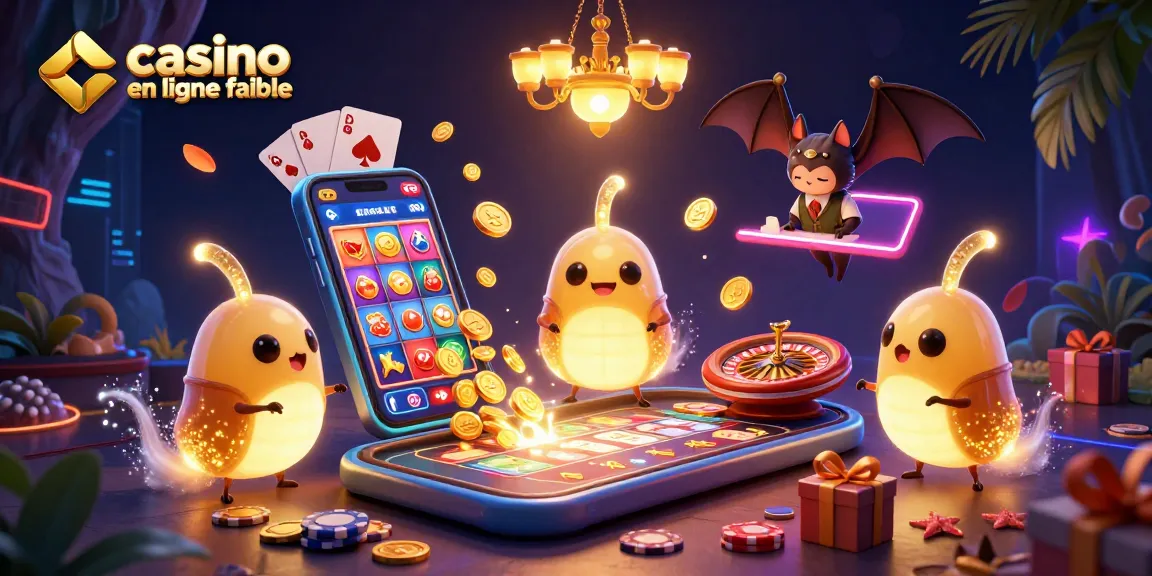 Jouez à des jeux excitants chez un casino en ligne fiable avec des lumières et des animations captivantes.