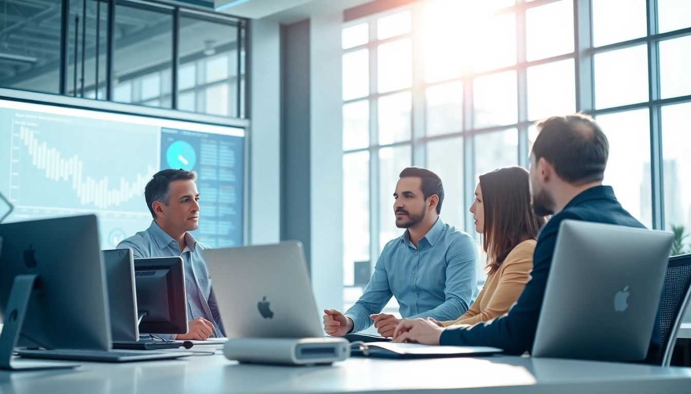 Evaluate if an AI powered warranty company safe through team discussions in a modern office.