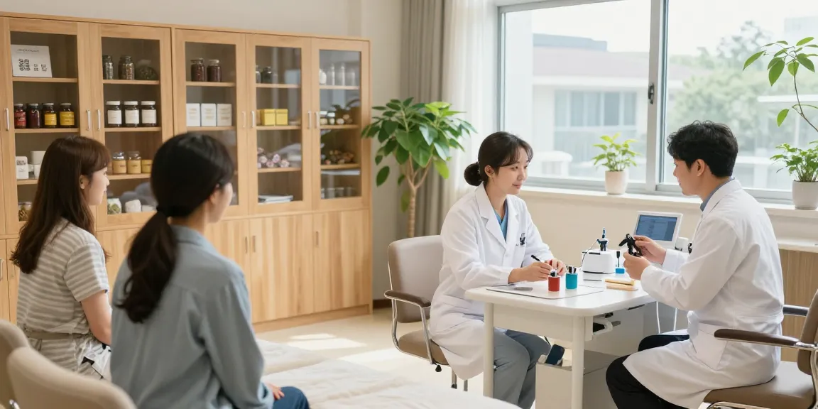 Dedicated professionals at 수원교통사고한의원 delivering expert care in a welcoming clinic atmosphere.