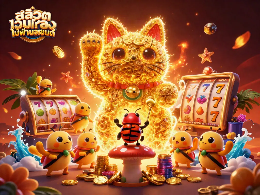 หมุนสล็อตเว็บตรงไม่ผ่านเอเย่นต์ ในโลก 3D มหัศจรรย์ที่เต็มไปด้วยเงินรางวัล