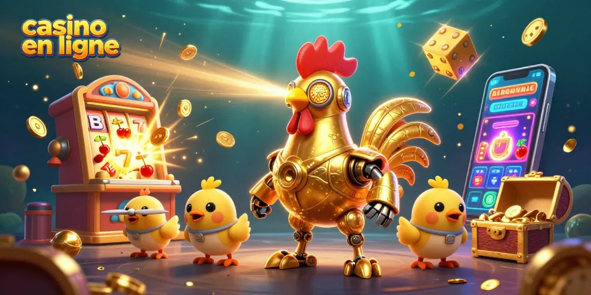 Vivez l'expérience des jeux avec notre casino en ligne où un robot incroyable anime le jackpot de manière dynamique.