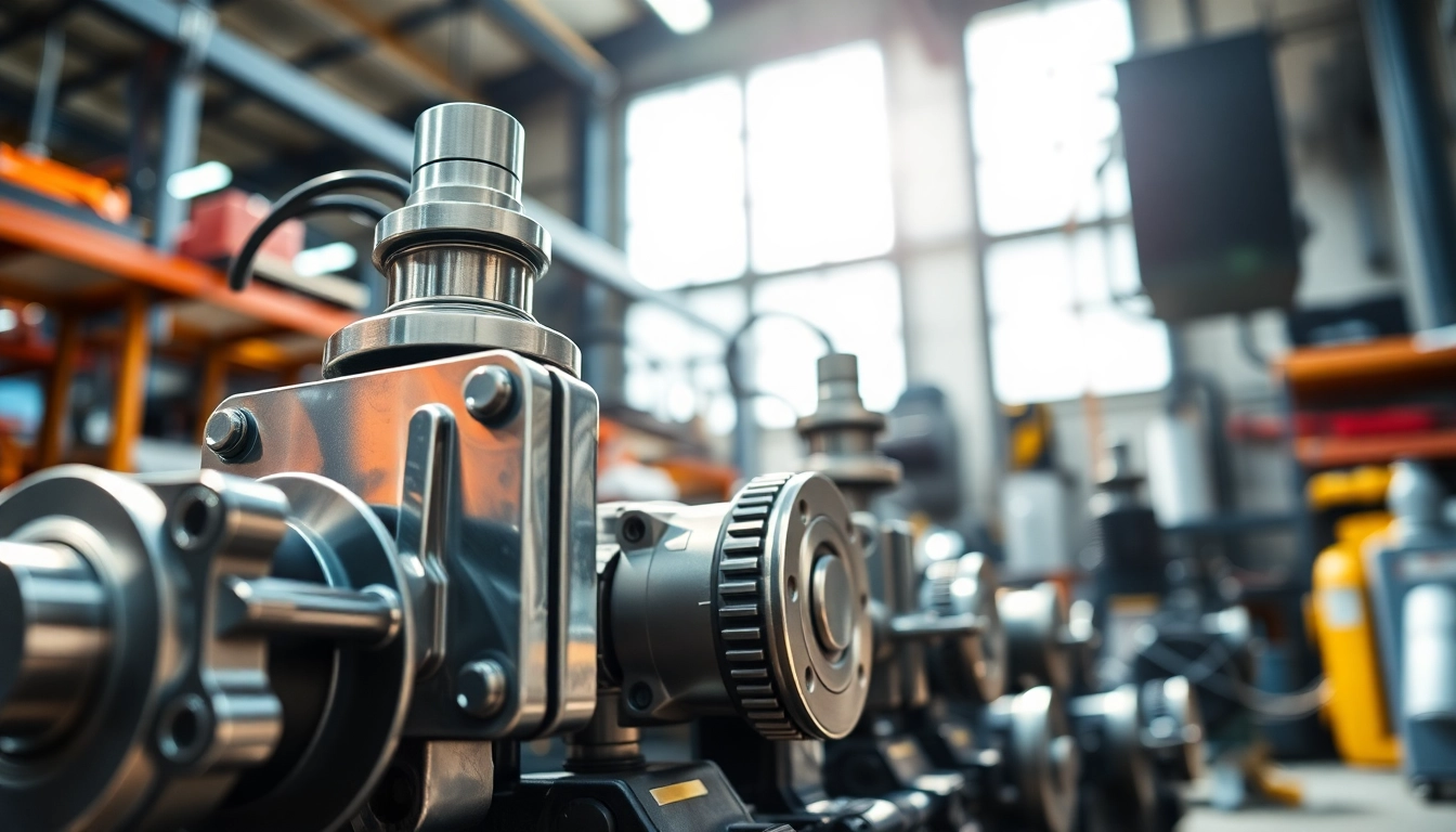 Visual representation of fluid power systems featuring hydraulic and pneumatic components in an industrial environment.