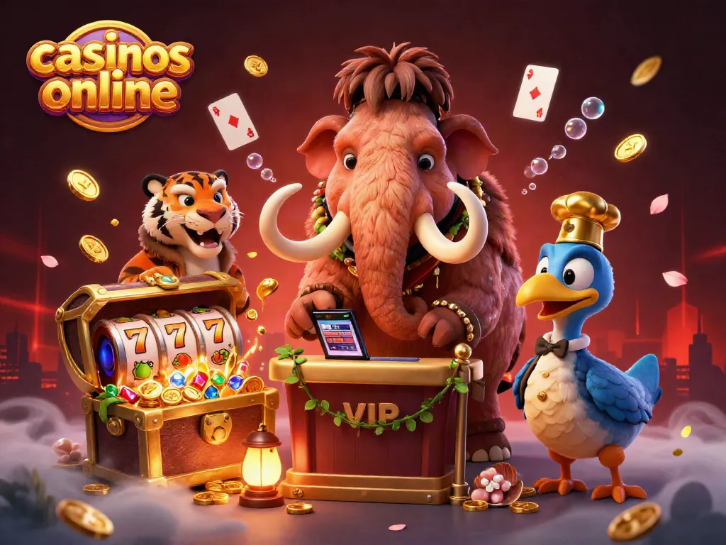 Disfruta de emocionantes juegos en casinos online con un bouncer momia y un tigre VIP en la escena