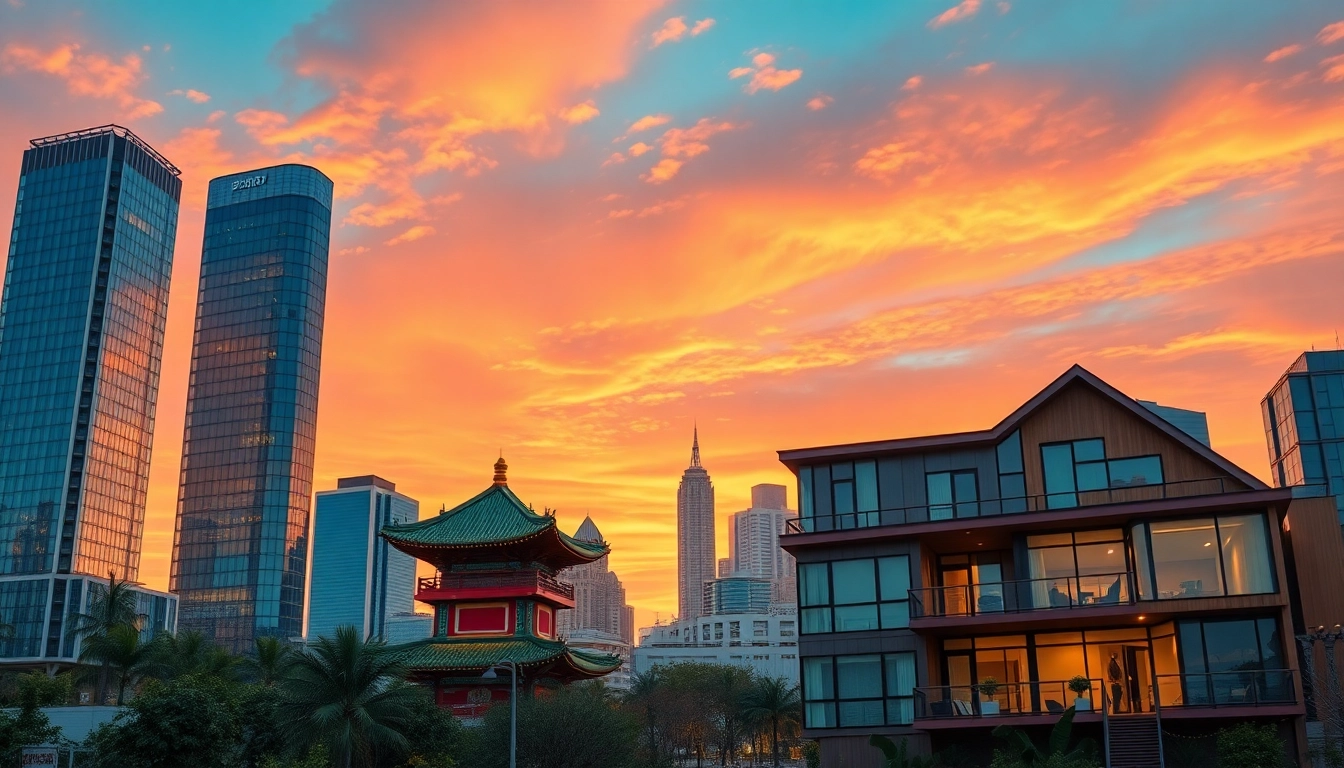 Showcasing global designers' work at https://bestdesignersintheworld.com/, featuring diverse structures and vibrant colors.