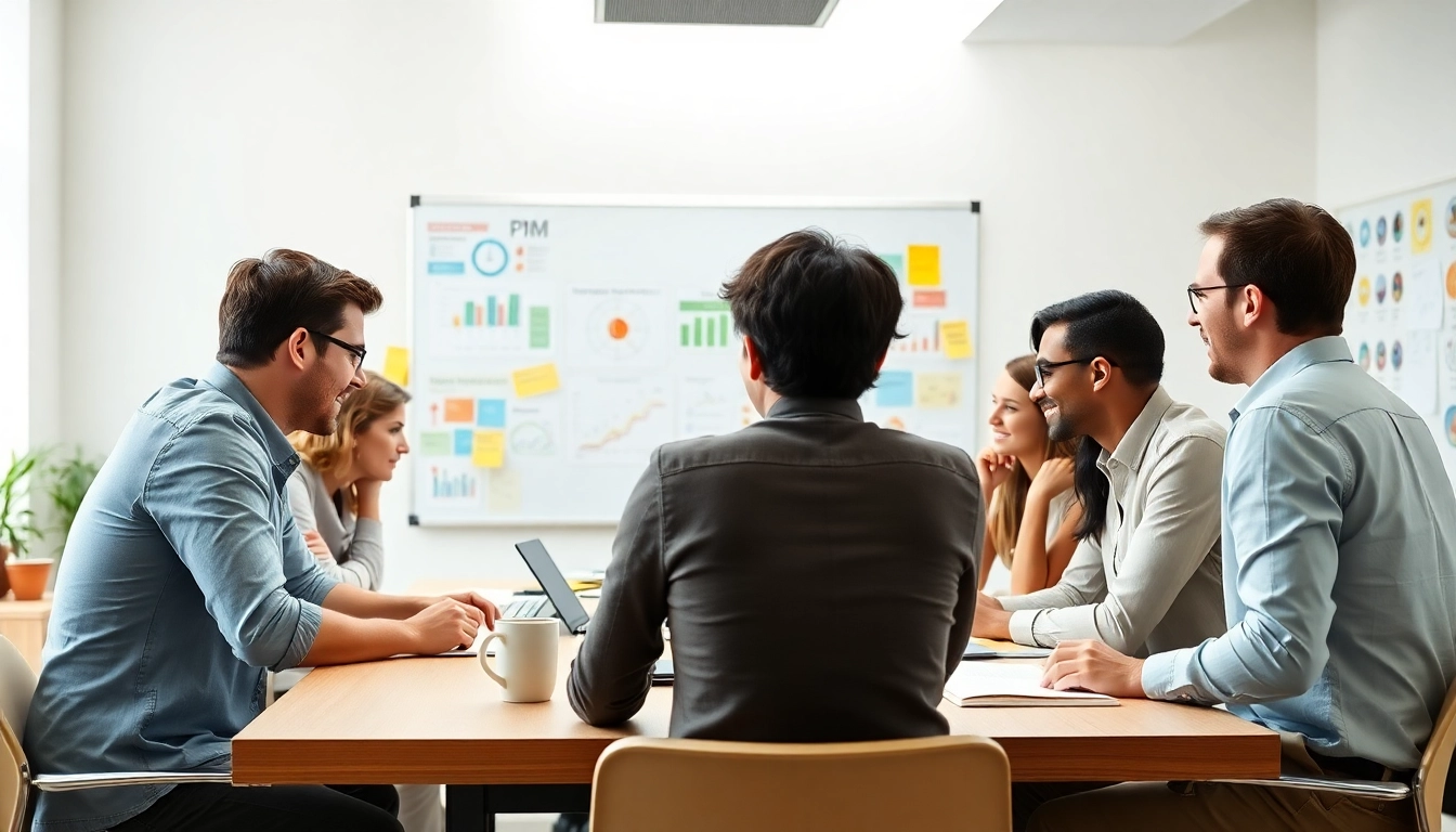 PMP exam support in a vibrant study group discussing strategies and materials.