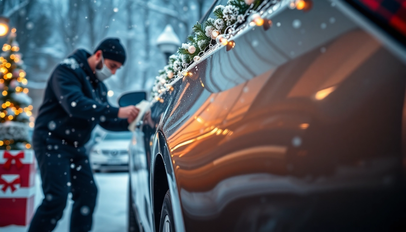 Enhance your holiday spirit with a Christmas car detailing gift for the car enthusiast.