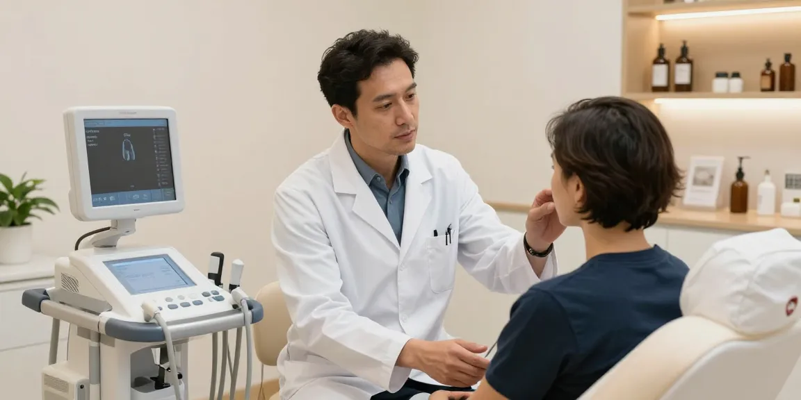 Compassionate doctor consultation about hair transplant Istanbul at a healthcare clinic with patient-centered approach.