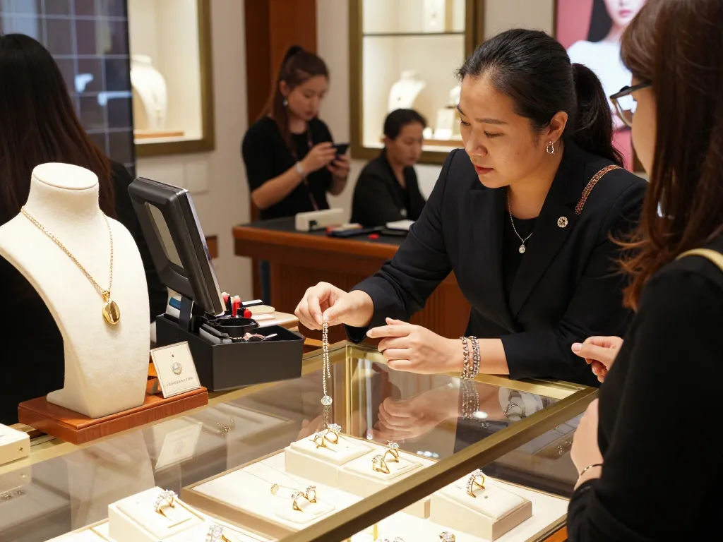 Why not try these out with exquisite jewelry selections in a luxurious store atmosphere