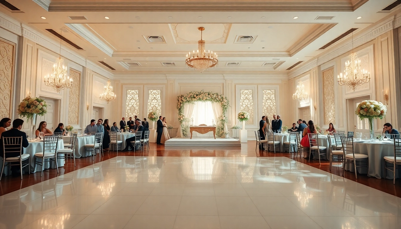 Marvelous Wedding Event Space Jacksonville with elegant décor and joyful guests celebrating a beautiful occasion.
