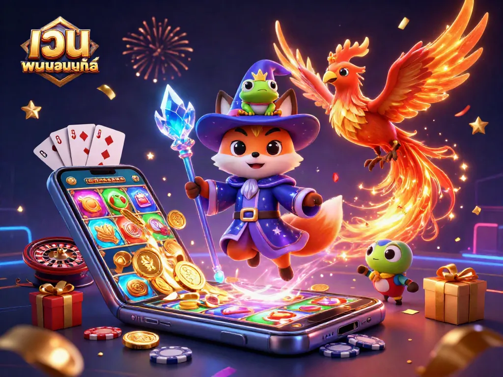 เพลิดเพลินกับเกม เว็บพนันออนไลน์ ที่มีกราฟิกสุดตระการตาและซองสมบัติมากมาย