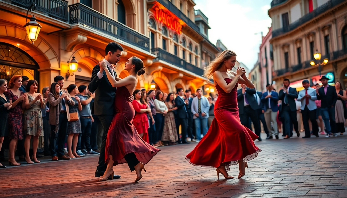 Tangoreis Buenos Aires dansers in een levendig tango-optreden vol energie.