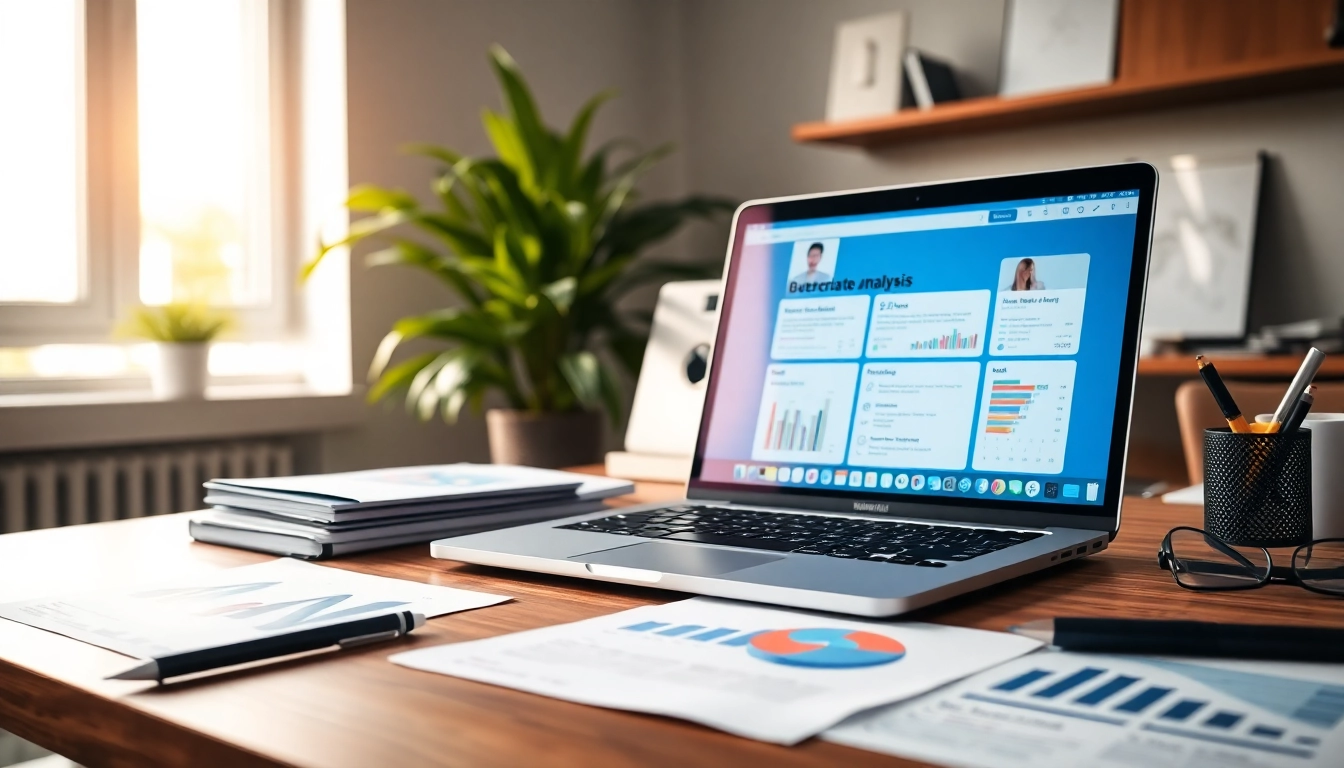 Exploring linkedin scraper pricing plans in a bright office setting with laptops and data charts.
