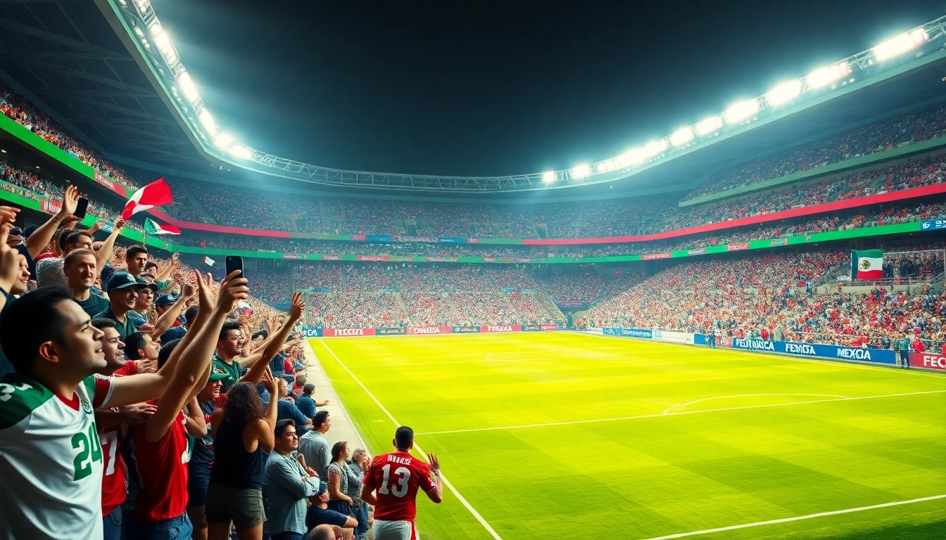 Experience the excitement at the best sportsbooks Mexico with a buzzing stadium atmosphere and enthusiastic fans.