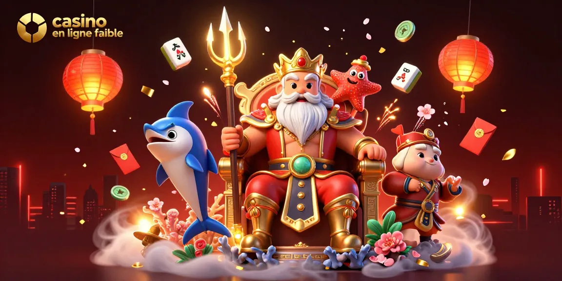 Jouez sur un casino en ligne fiable et profitez de l'ambiance festive, avec Neptune et des éléments de jeu.