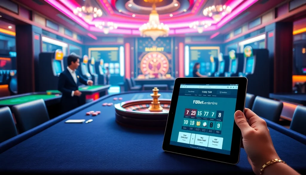 Experience thrilling online gambling with https://f8bet.dental/: dynamic casino gaming tables and vibrant slot machines.