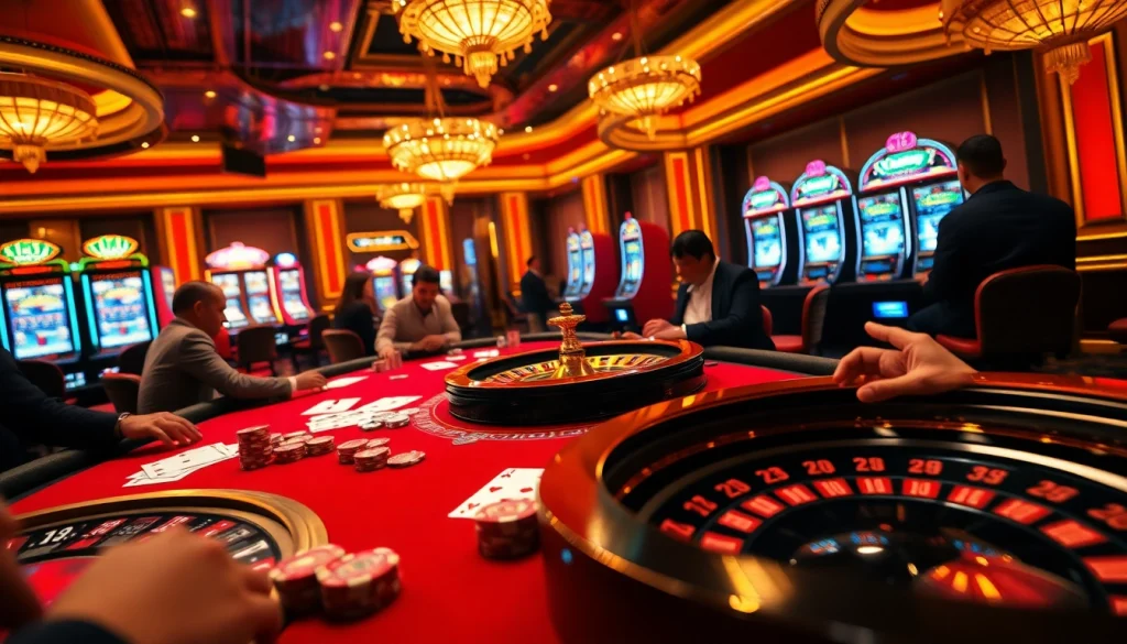 Exciting casino scene featuring poker chips and cards, highlighting hidden wiki 2026 strategies in gaming.