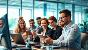 Discover effective platforms for where to post sales jobs in a vibrant workspace.