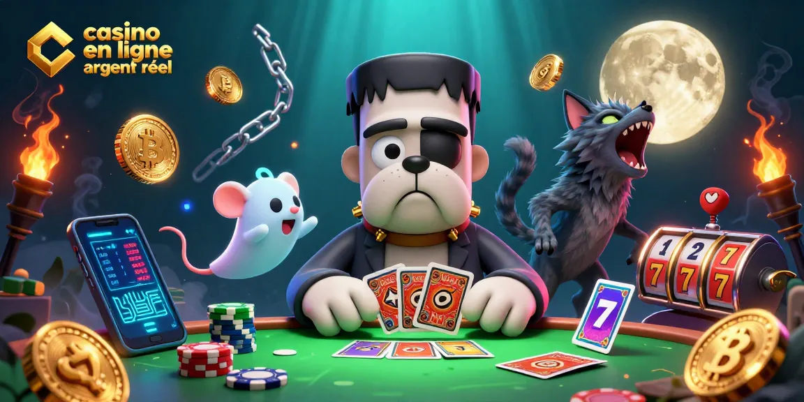 Jouez à des jeux fascinants dans un casino en ligne argent réel avec des personnages animés.