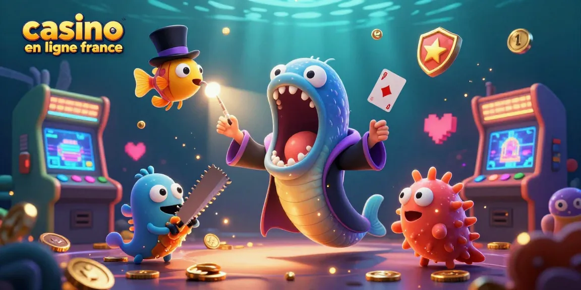 Plongez dans l'aventure du casino en ligne France avec nos héros aquatiques et des machines à sous éclatantes.