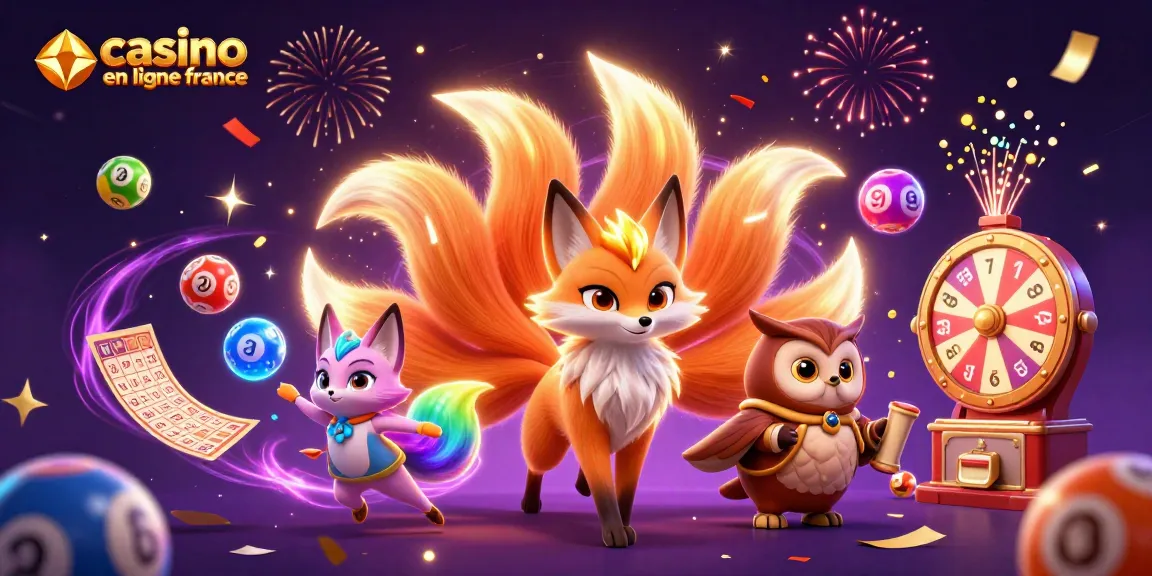 Profitez des jeux captivants au casino en ligne France avec une magnifique illustration en 3D.