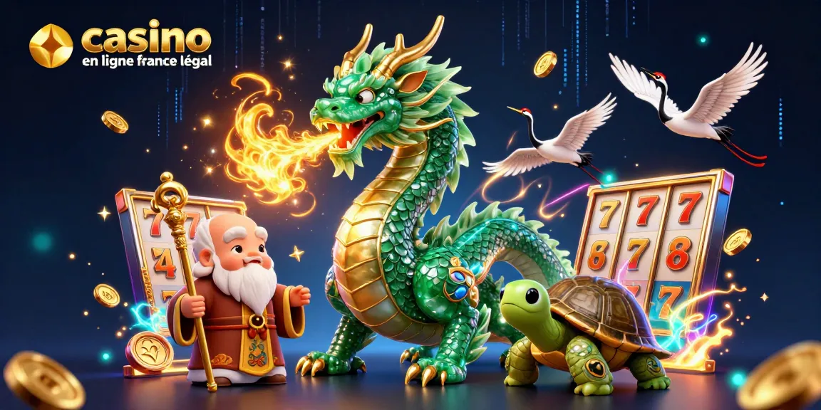 Visitez le casino en ligne France légal avec un dragon émeraude et des jackpots captivants.