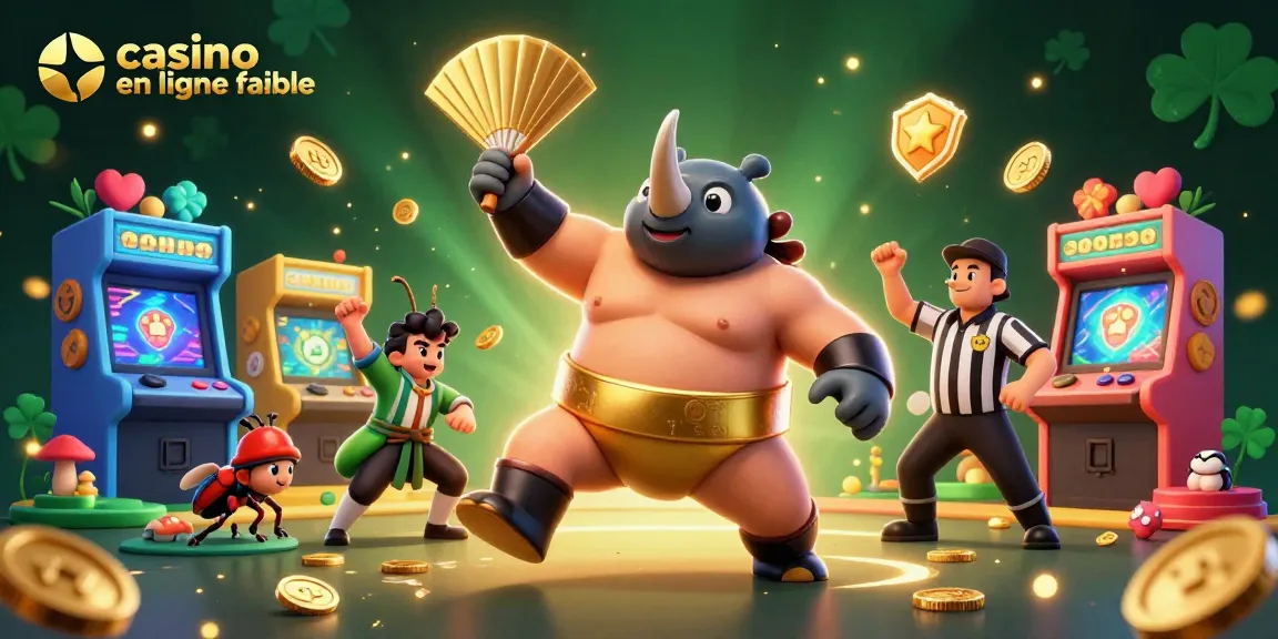 Profitez de l'expérience immersive d'un casino en ligne fiable avec ce visuel dynamique plein d'énergie.