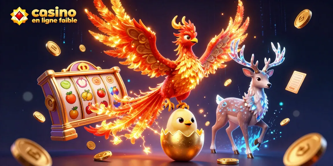 Jouez au casino en ligne fiable avec des jackpots fascinants et des symboles de machines à sous.