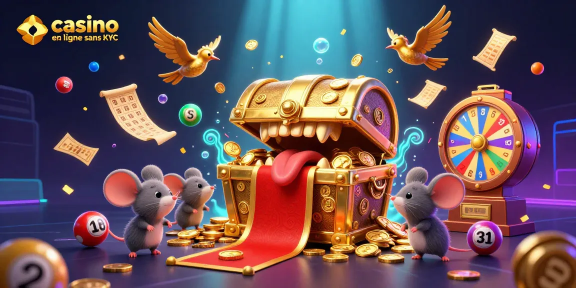 Gagnez en jouant au casino en ligne sans KYC avec des trésors et des jeux animés