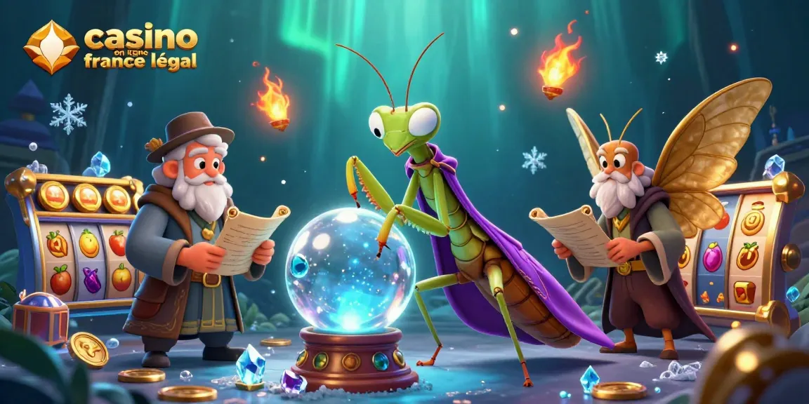 Jouer au casino en ligne légal en France avec une illustration 3D captivante des personnages de jeu.