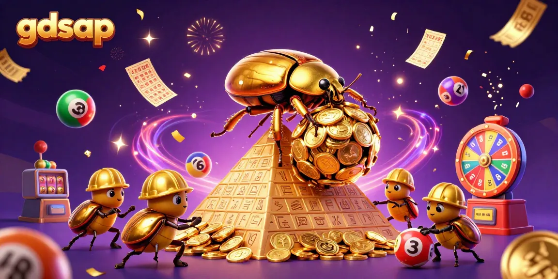 GDSAP highlights engaging moments in a vibrant 3D casino-themed illustration.