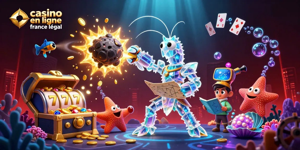 Les joueurs profitant d'une expérience de jeu aux casinos en ligne France légal, avec des jackpots brillants et des symboles d'aventure.