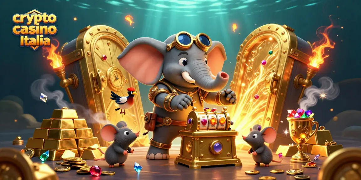 Gioca al crypto casino Italia con il miglior slot machine e avventura 3D maestosa tra tesori e gemme.
