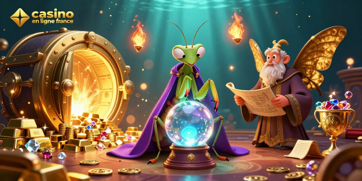 Découvrez la magie du casino en ligne France avec une illustration de voyant.