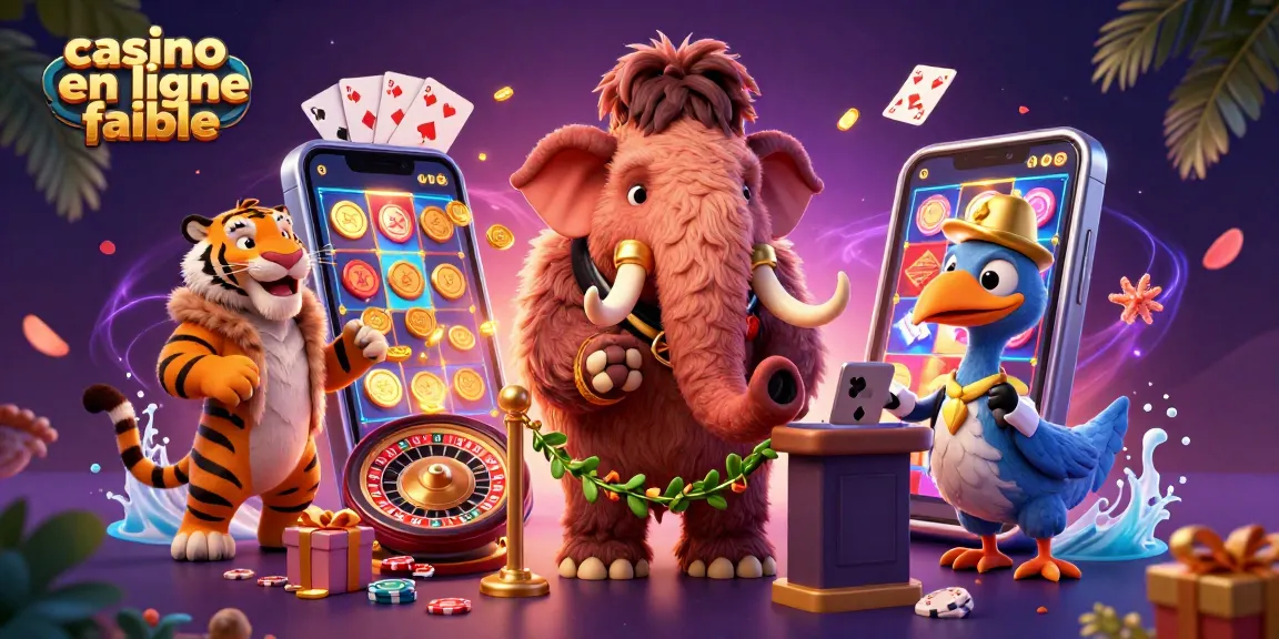 Venez découvrir les jeux captivants de casino en ligne fiable avec un mammouth bouncer et un tigre guest.
